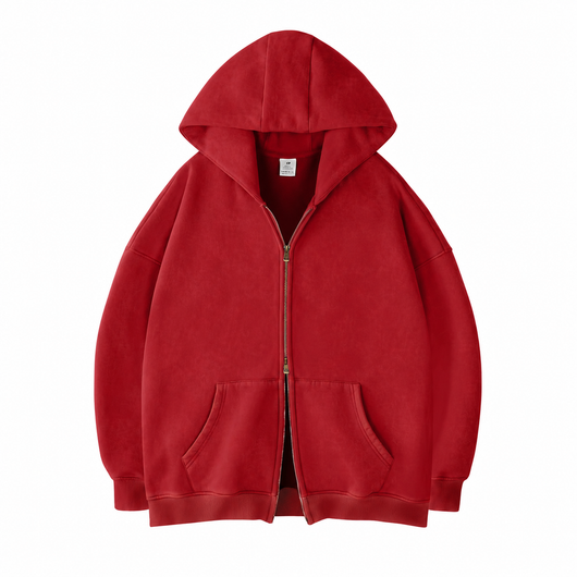 Heritage Double Zip Hoodie
