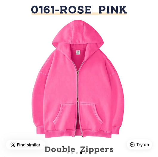 Heritage Double Zip Hoodie