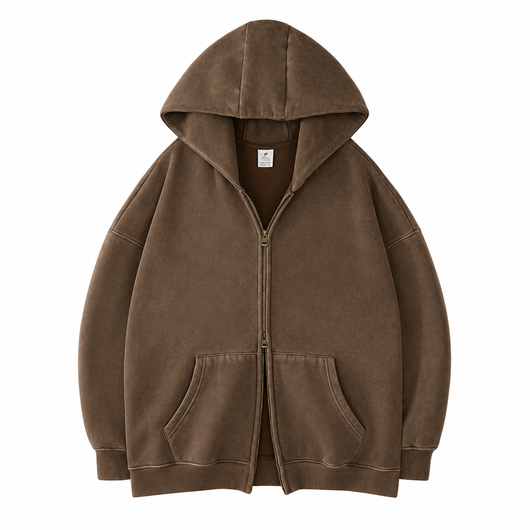 Heritage Double Zip Hoodie