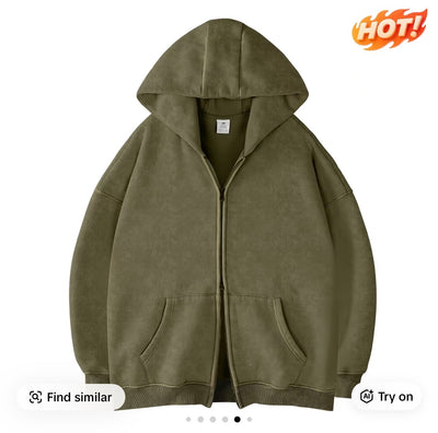 Heritage Double Zip Hoodie