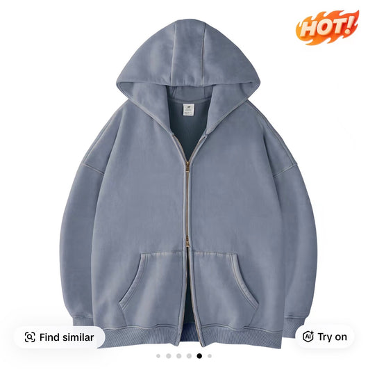 Heritage Double Zip Hoodie