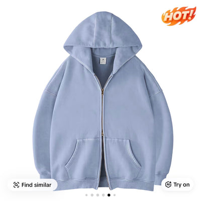 Heritage Double Zip Hoodie