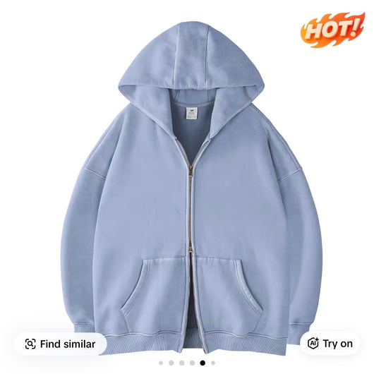 Heritage Double Zip Hoodie