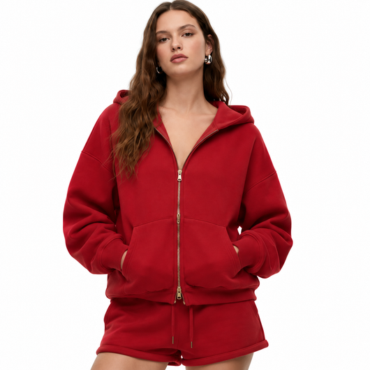 Heritage Double Zip Hoodie