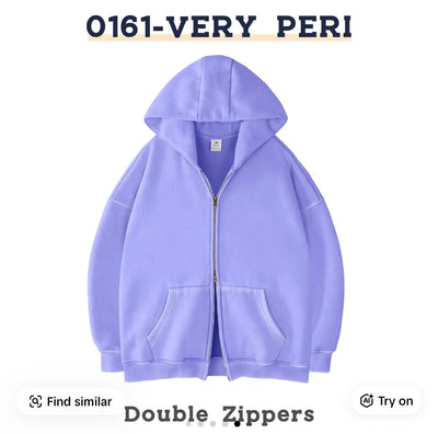 Heritage Double Zip Hoodie