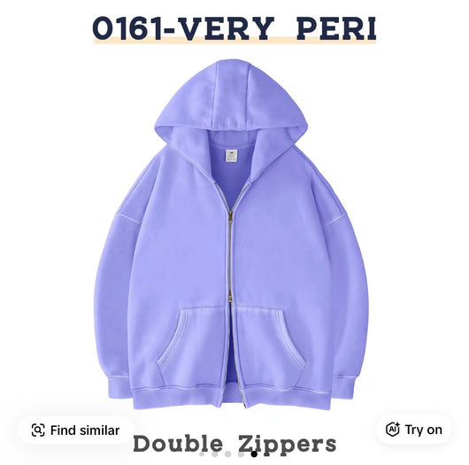 Heritage Double Zip Hoodie