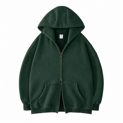 Heritage Double Zip Hoodie