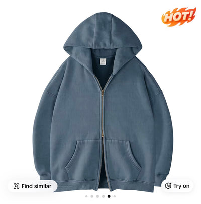 Heritage Double Zip Hoodie