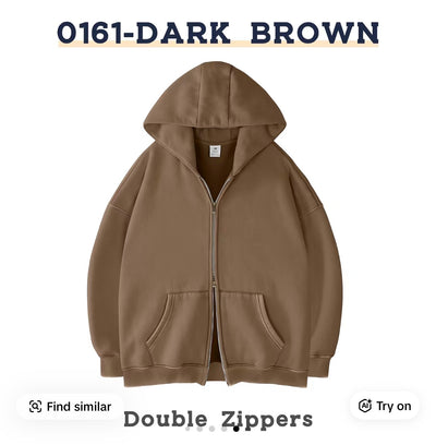 Heritage Double Zip Hoodie