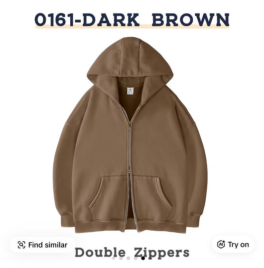 Heritage Double Zip Hoodie