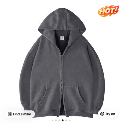 Heritage Double Zip Hoodie