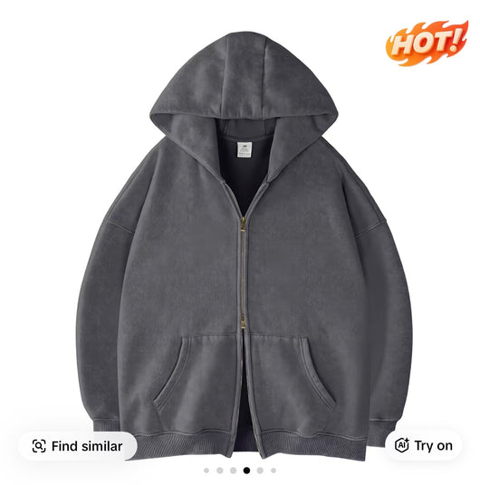 Heritage Double Zip Hoodie