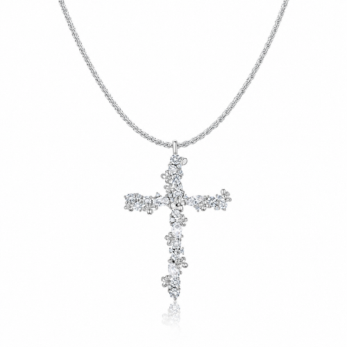 Celeste Cross Necklace