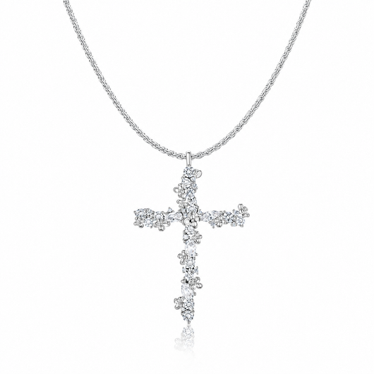 Celeste Cross Necklace