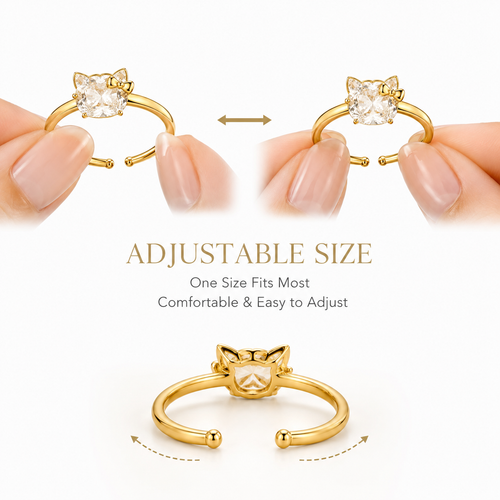 Kitty Bow Ring