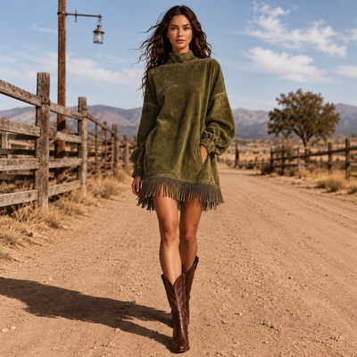 Everyday Fringe Dress